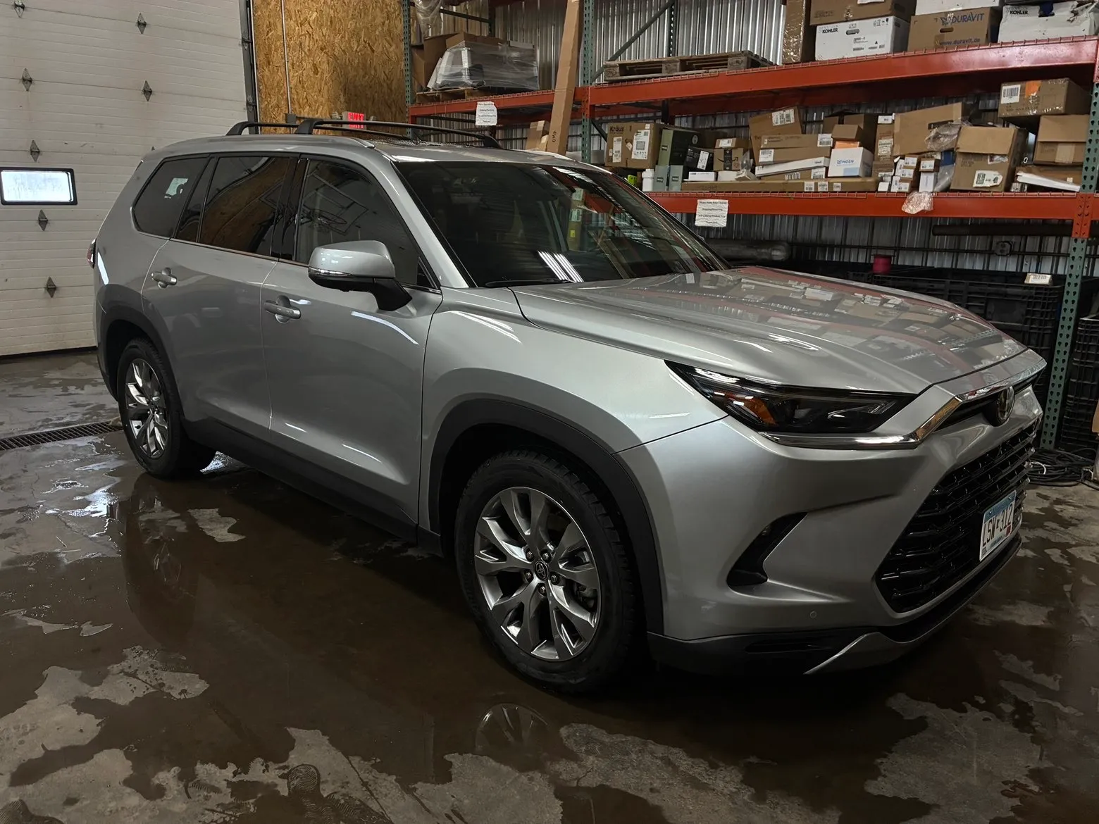 Freshly detailed Toyota exterior after a full detail